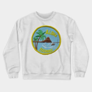 Aloha Hawaii Patch Crewneck Sweatshirt